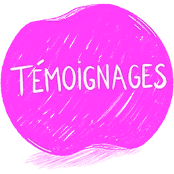 Bouton accès page témoignages